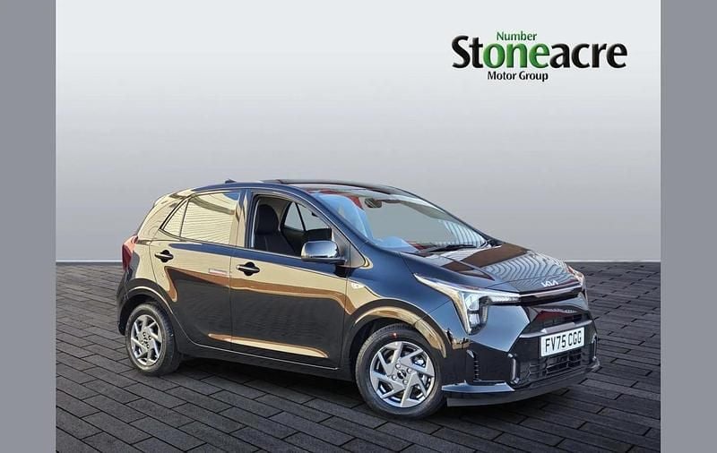 New Kia Picanto 68 HP (50 kW) 2025 Black Hatchback