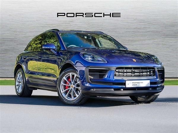 Blue Used 2022 Porsche Macan S SUV | £49,740 - Image 1/4