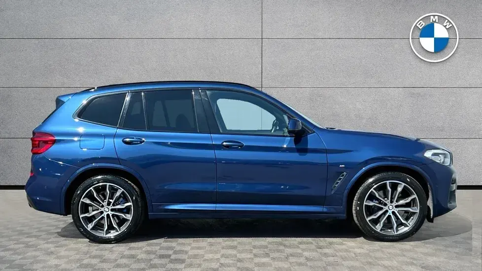 Used BMW X3 M Sport 187 HP (137 kW) 2020 Blue SUV