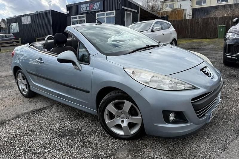 Used Peugeot 207 CC Sport 2011 Blue Cabriolet