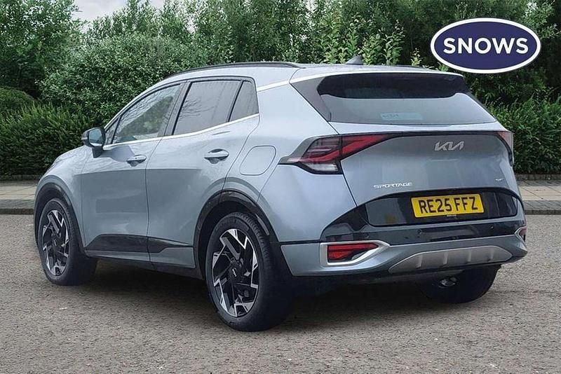 Used Kia Sportage GT-Line 157 HP (115 kW) 2025 Lunar silver SUV