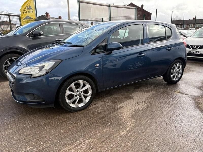 Usado Vauxhall Corsa 90 HP (66 kW) 2015 Azul Citadino