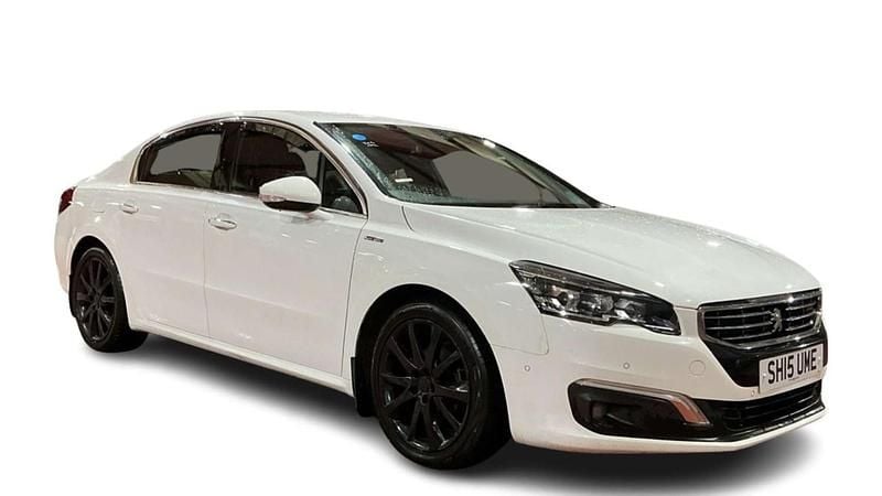 White Used 2015 Peugeot 508 GT-line Sedan | £4,990 (Expensive) - Image 1/4