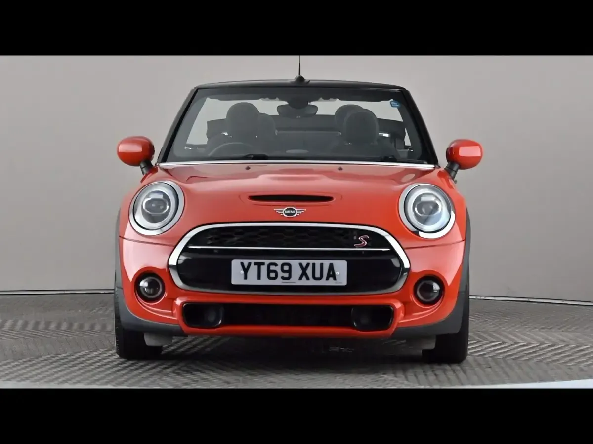 Used Mini Cooper S Cabriolet Classic 2019 Orange Cabriolet