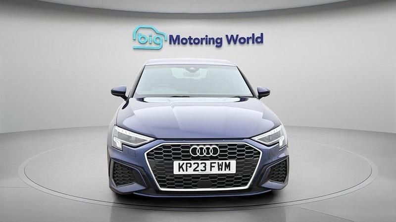 Used Audi A3 Sportback S-Line 150 HP (110 kW) 2023 Blue Hatchback