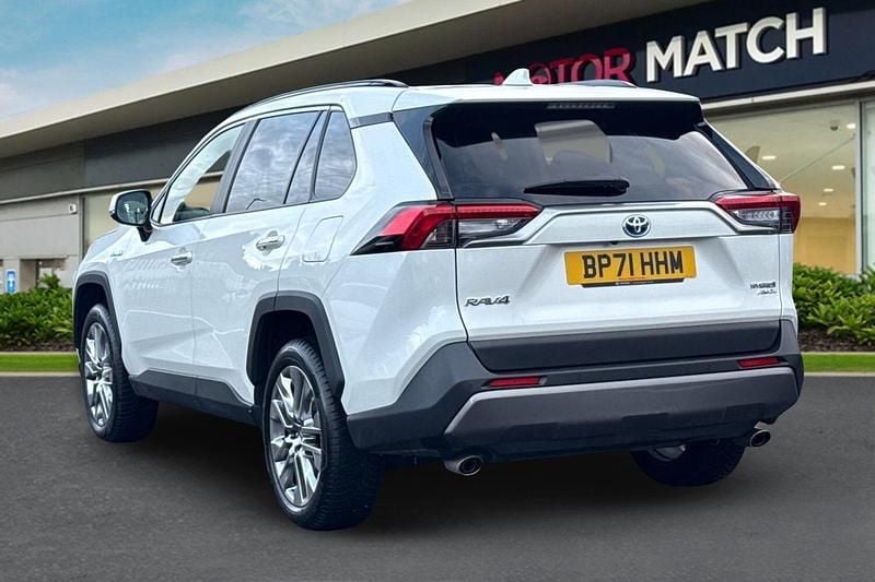Used Toyota RAV4 Hybrid 2022 White SUV