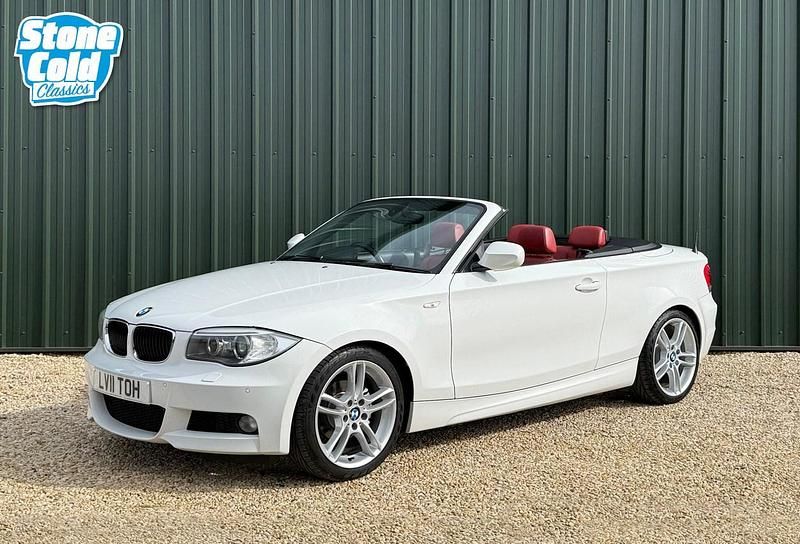 Used BMW 118 Cabriolet M Sport 143 HP (105 kW) 2011 White Cabriolet