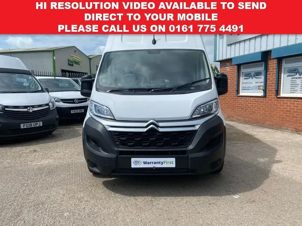 Used Citroën Relay 140 HP (102 kW) 2023 White Van
