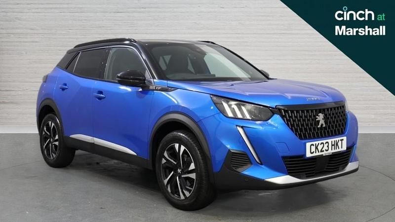 Blue Used 2023 Peugeot 2008 GTi SUV | £18,086 (Fair price) - Image 1/4