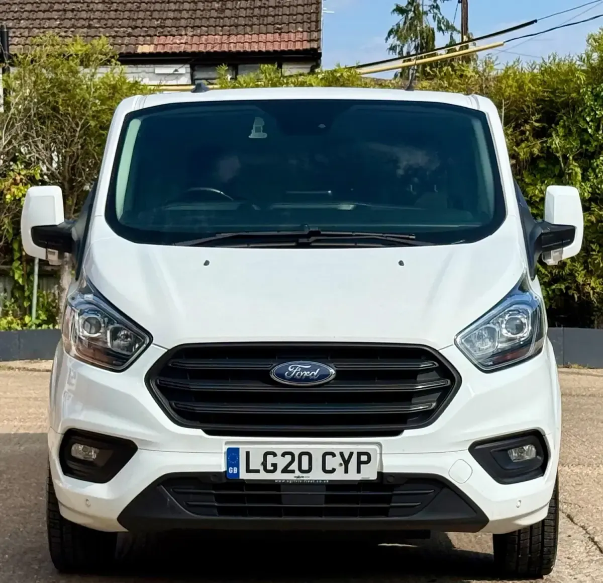 Used Ford Transit Custom Trend 130 HP (95 kW) 2020 White Van