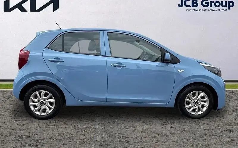 Used Kia Picanto 67 HP (49 kW) 2020 Blue Hatchback