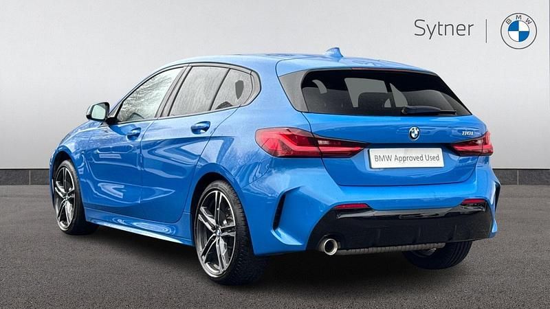 Used BMW 118 M Sport 134 HP (98 kW) 2024 Blue Hatchback