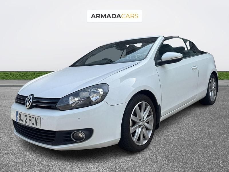 Used VW Golf Cabriolet SE 2012 White Cabriolet