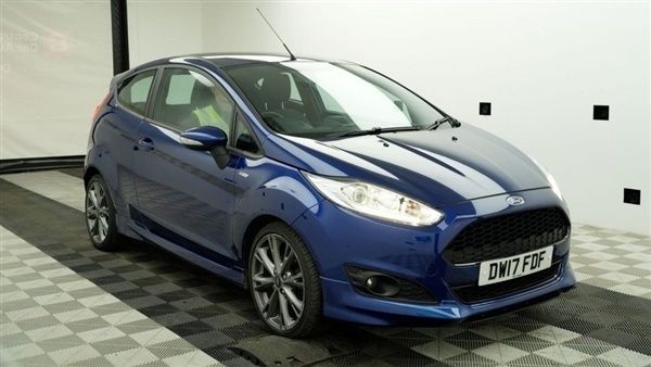 Blue Used 2017 Ford Fiesta ST-Line Hatchback | £5,990 (Good price) - Image 1/1
