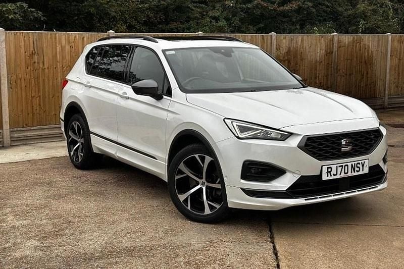 White Used 2021 Seat Tarraco 4Drive SUV | £21,995 (Fair price) - Image 1/1