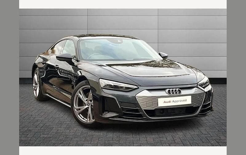 Black Used 2022 Audi e-tron GT quattro Comfort Sedan | £43,470 (Fair price) - Image 1/4
