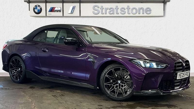 Purple Used 2025 BMW M4 Competition Edition Coupe | £70,000 - Image 1/3