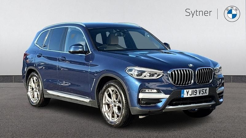 Used BMW X3 xLine 187 HP (137 kW) 2019 Blue SUV