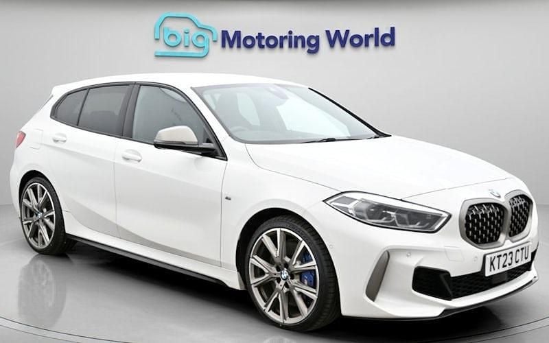 Used BMW M135 306 HP (225 kW) 2023 White Hatchback