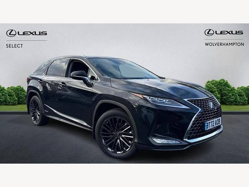 Black Used 2022 Lexus RX450h SUV | £35,495 (Fair price) - Image 1/3