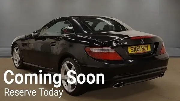Used Mercedes SLK200 AMG 184 HP (135 kW) 2011 Black Cabriolet