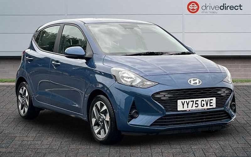 New Hyundai i10 Advanced 79 HP (58 kW) 2025 Pearl  vibrant blue Hatchback