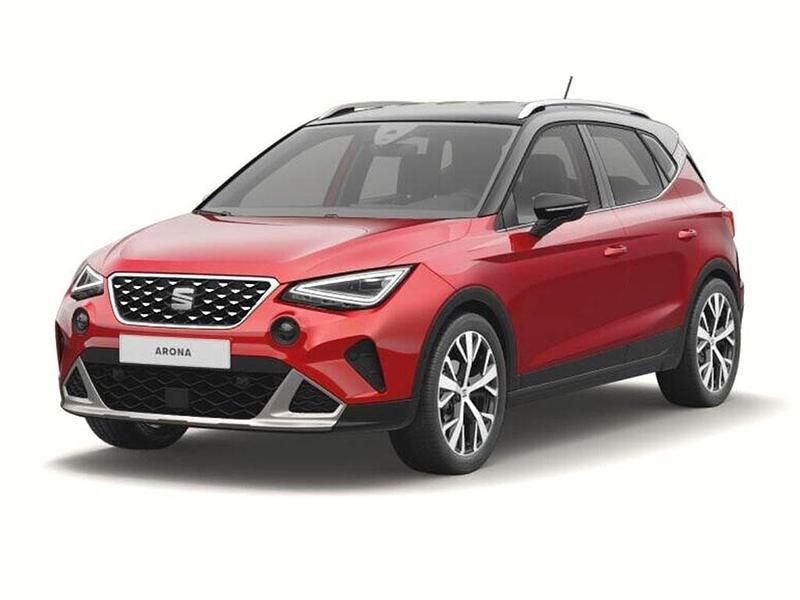 New Seat Arona Xperience Lux 2026 Desire red with black roof SUV