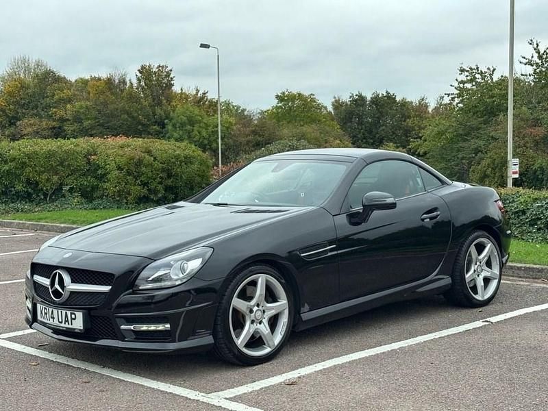 Used Mercedes SLK250 AMG 204 HP (150 kW) 2014 Black Cabriolet