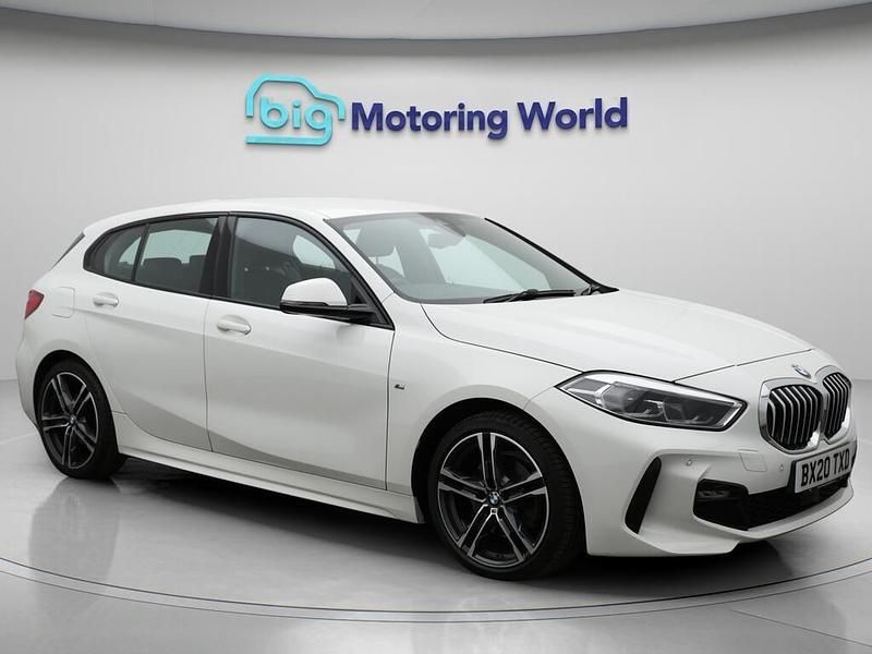 White Used 2020 BMW 118 M Sport Hatchback | £17,324 (Good price) - Image 1/4