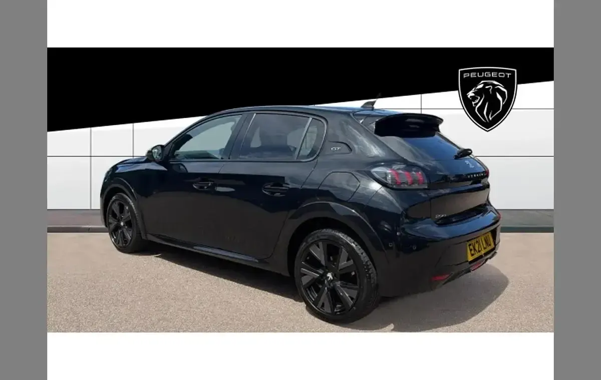 Used Peugeot 208 GTi 101 HP (74 kW) 2021 Black Hatchback