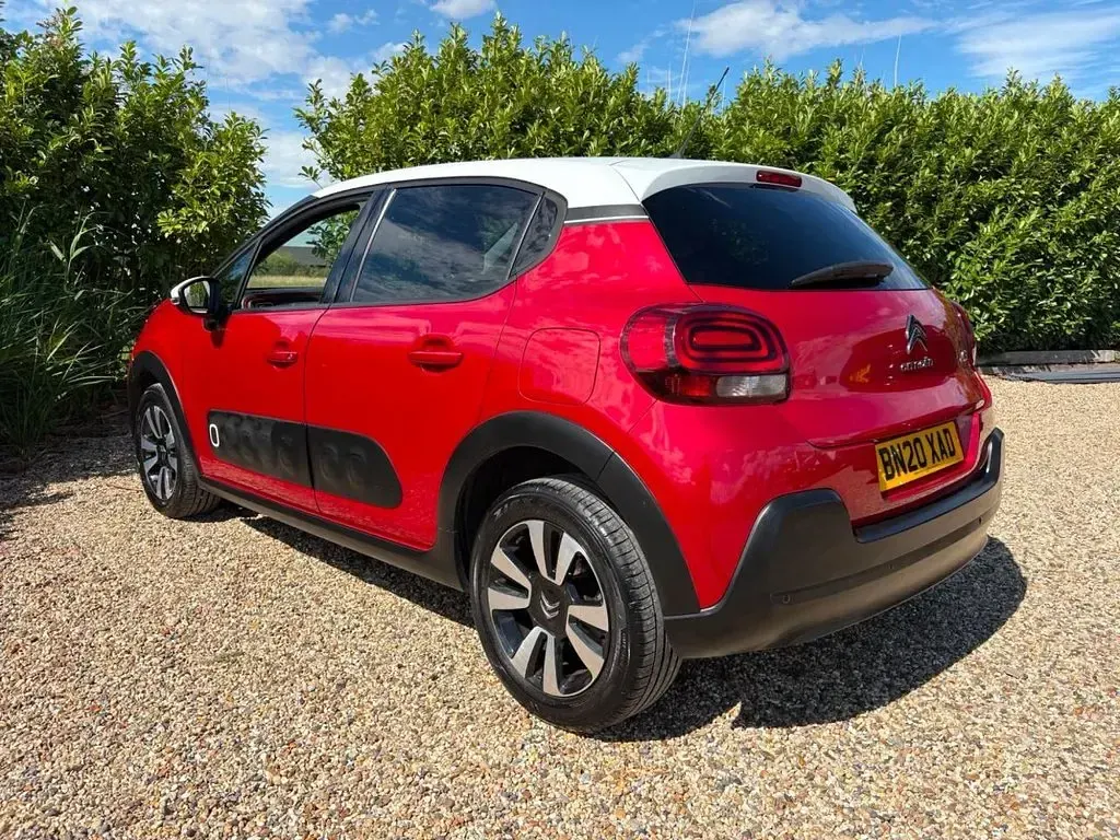 Used Citroën C3 Flair 102 HP (75 kW) 2020 Red Hatchback