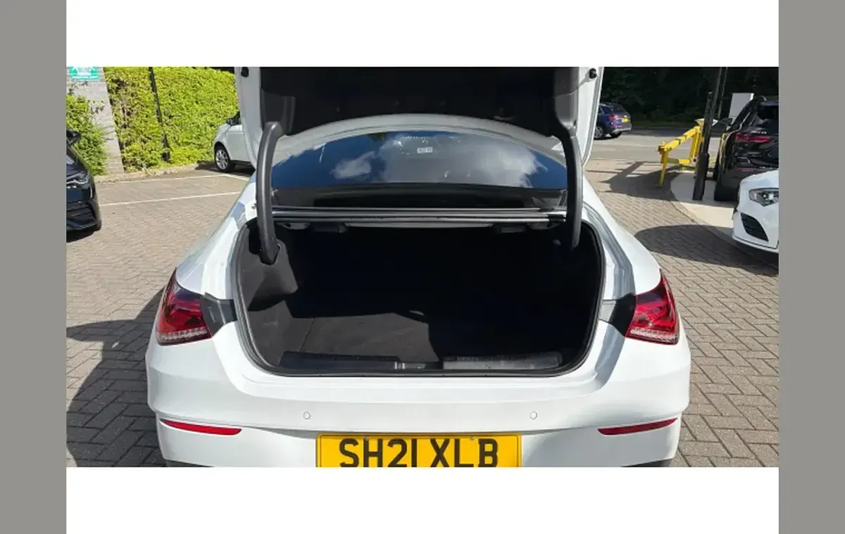 Used Mercedes CLA220 AMG line 190 HP (139 kW) 2021 White Sedan