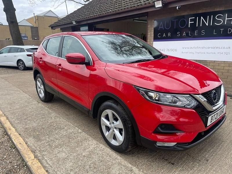 Used Nissan Qashqai Acenta Premium 140 HP (102 kW) 2021 Red SUV