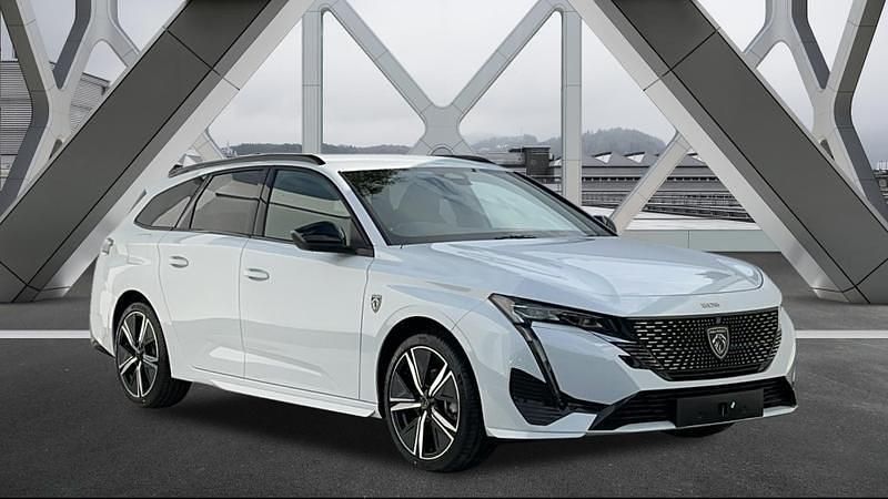 Okenite white New 2025 Peugeot 308 SW GTi Estate | £27,000 - Image 1/4