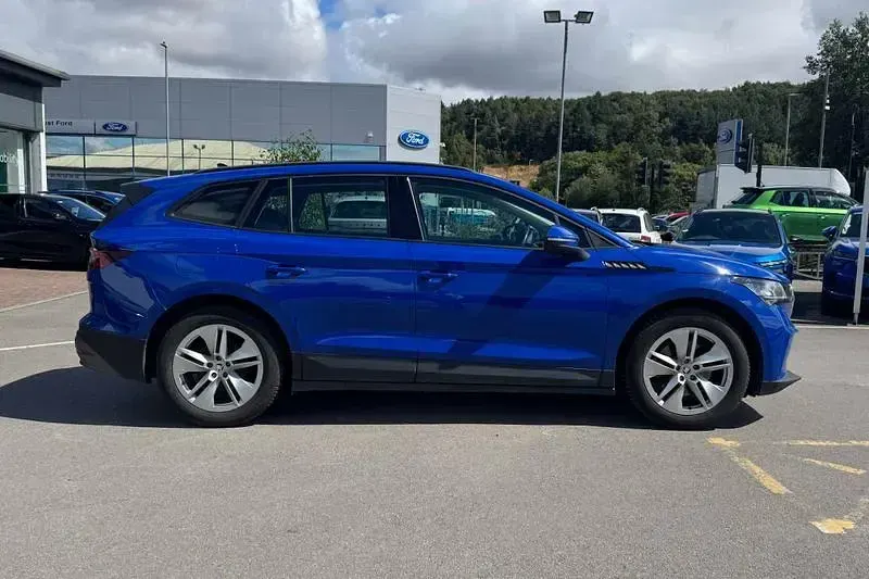 Used Skoda Enyaq iV ecoSuite 131 kW (179 HP) 2022 Blue SUV