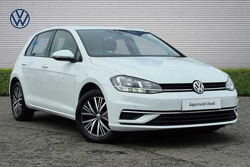 Used VW Golf VII SE 150 HP (110 kW) 2019 White Hatchback