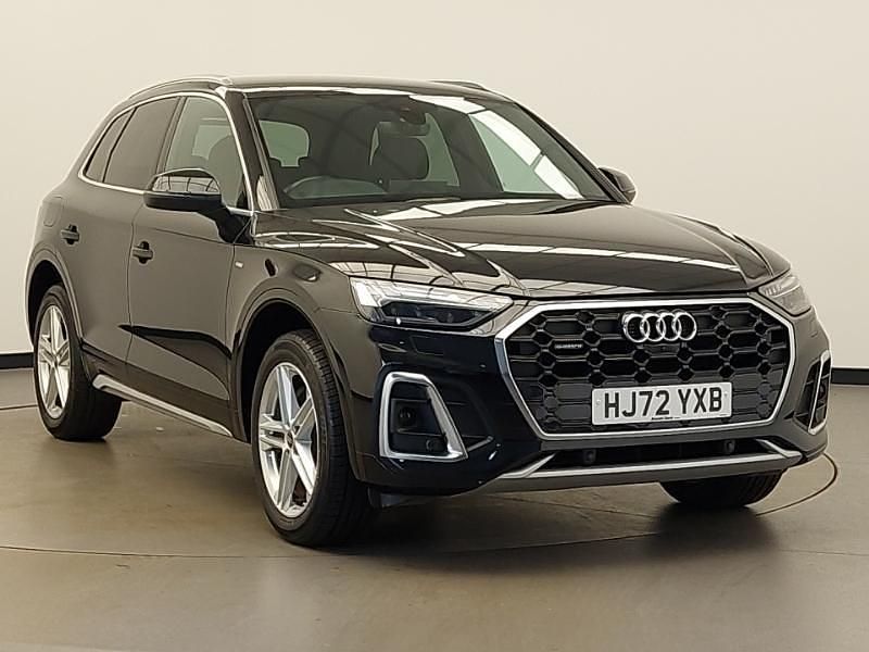 Used Audi Q5 S-Line 204 HP (150 kW) 2022 Black SUV