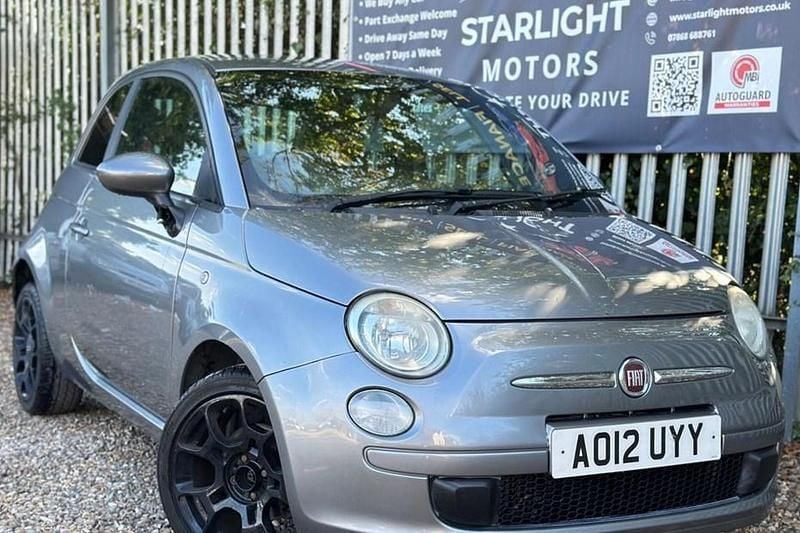 Grey Used 2012 Fiat 500 S Hatchback | £4,199 (Good price) - Image 1/1