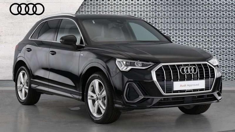 Black New 2024 Audi Q3 S-Line SUV | £34,960 (Super price) - Image 1/4