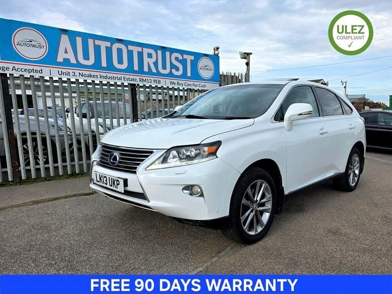 White Used 2013 Lexus RX450h SUV | £13,995 (A bit pricey) - Image 1/3