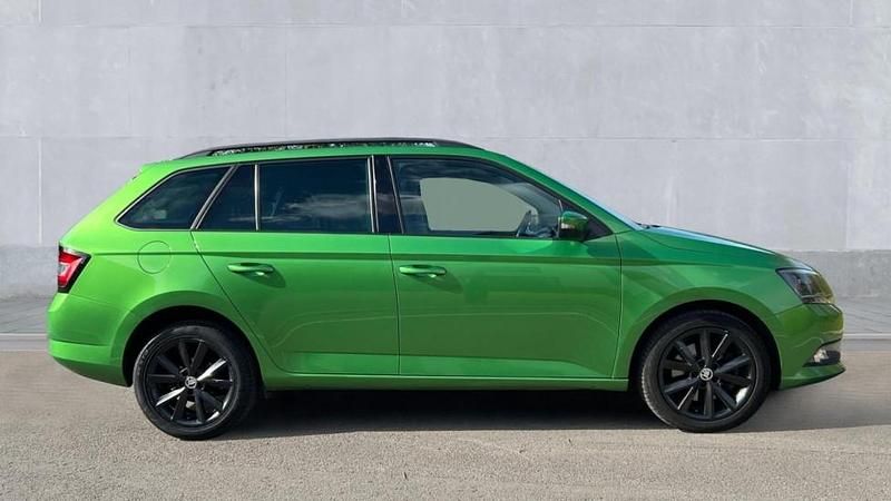 Used Skoda Fabia SE L 110 HP (80 kW) 2015 Green