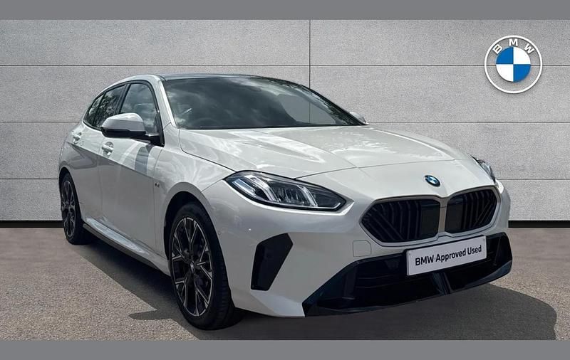 White Used 2024 BMW 120 M Sport Hatchback | £27,647 - Image 1/4