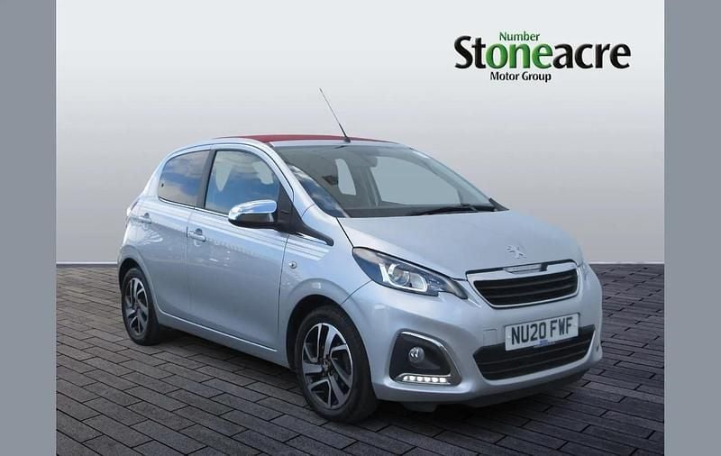 Used Peugeot 108 Collection 71 HP (52 kW) 2020 Silver Hatchback