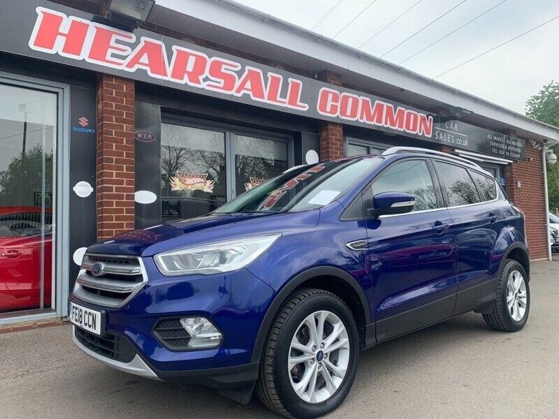 Blue Used 2018 Ford Kuga Titanium SUV | £8,250 (Fair price) - Image 1/4