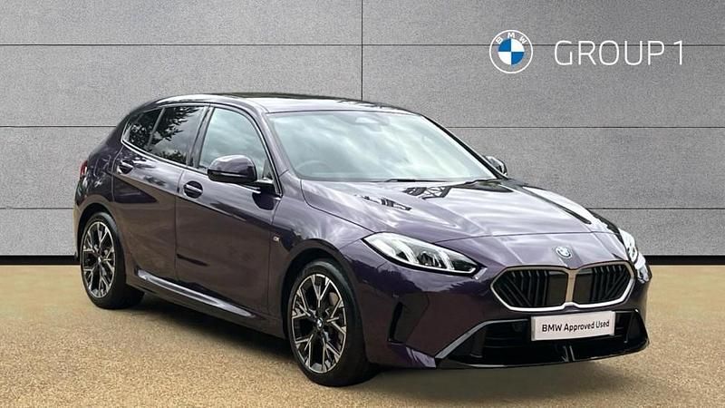 Purple Used 2025 BMW 120 M Sport Hatchback | £27,995 - Image 1/4