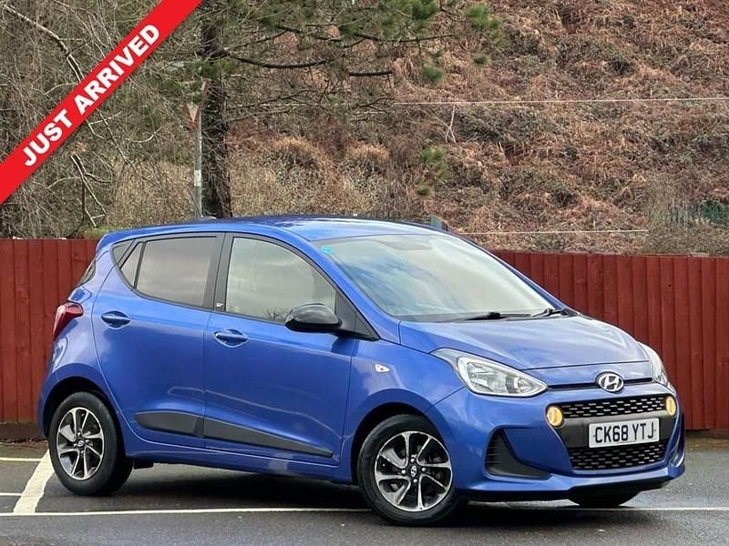Used Hyundai i10 GO! 66 HP (48 kW) 2018 Blue Hatchback