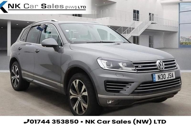 Used VW Touareg R-line 262 HP (192 kW) 2017 Grey SUV