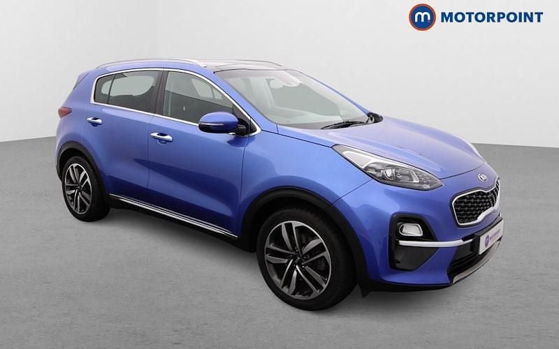 Blue Used 2018 Kia Sportage 4 SUV | £14,149 (Fair price) - Image 1/4
