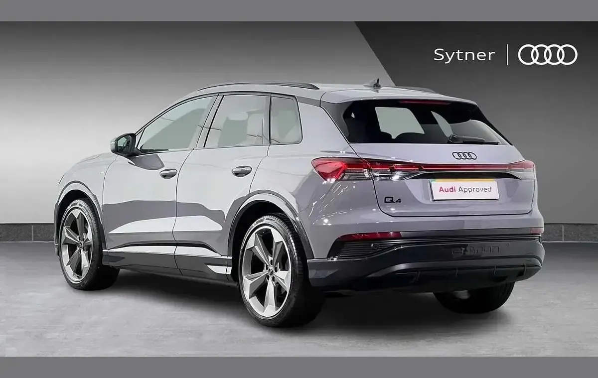 Used Audi Q4 e-tron Black Edition 206 kW (281 HP) 2024 Grey SUV