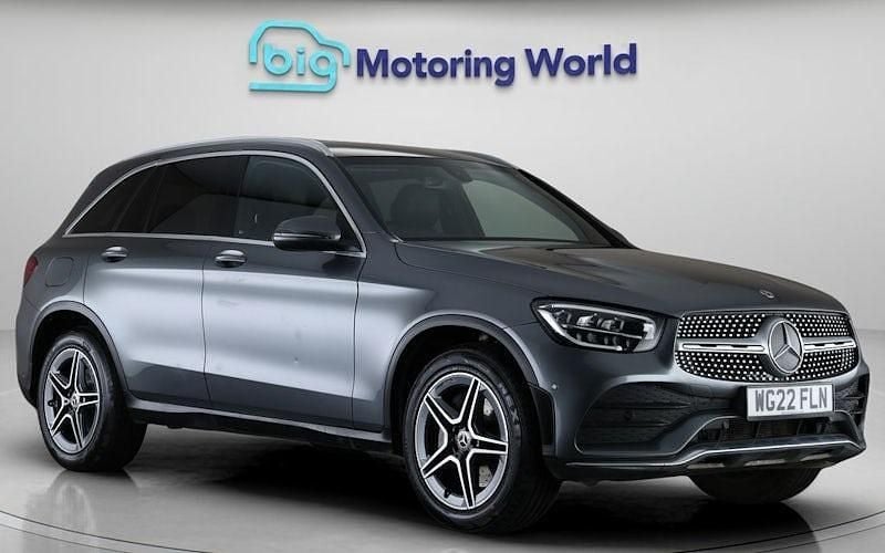 Used Mercedes GLC300 AMG line 258 HP (189 kW) 2022 Grey Estate